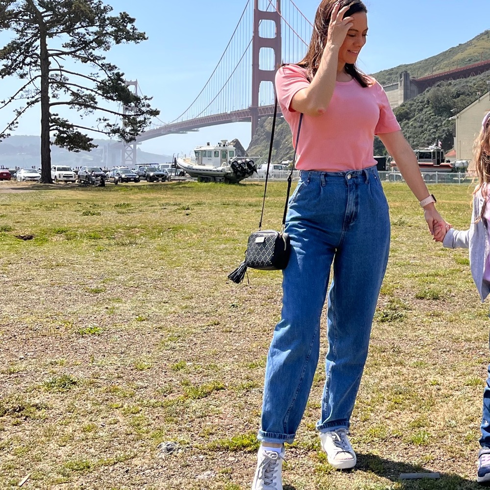 High Waisted Baggy Jeans